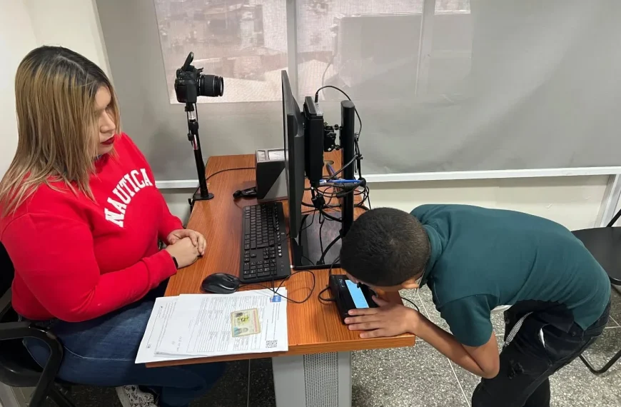 ¡Con gran fluidez! Se desarrolla el operativo especial de cedulación para niños en el Saime