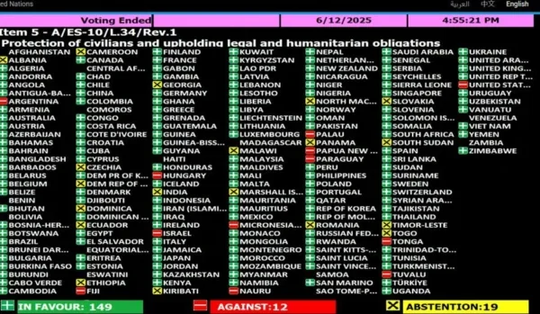 ONU adopta resolución que exige el alto al fuego en la Franja de Gaza