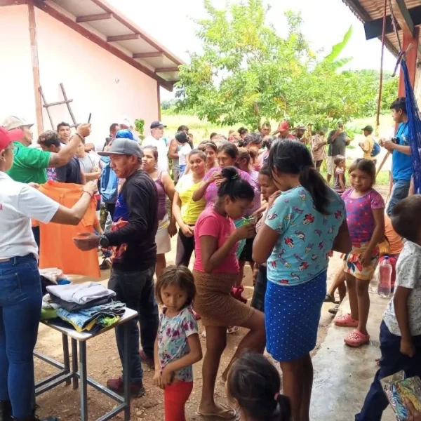 Secretaría de protección social atendió a familias damnificadas de Biruaca